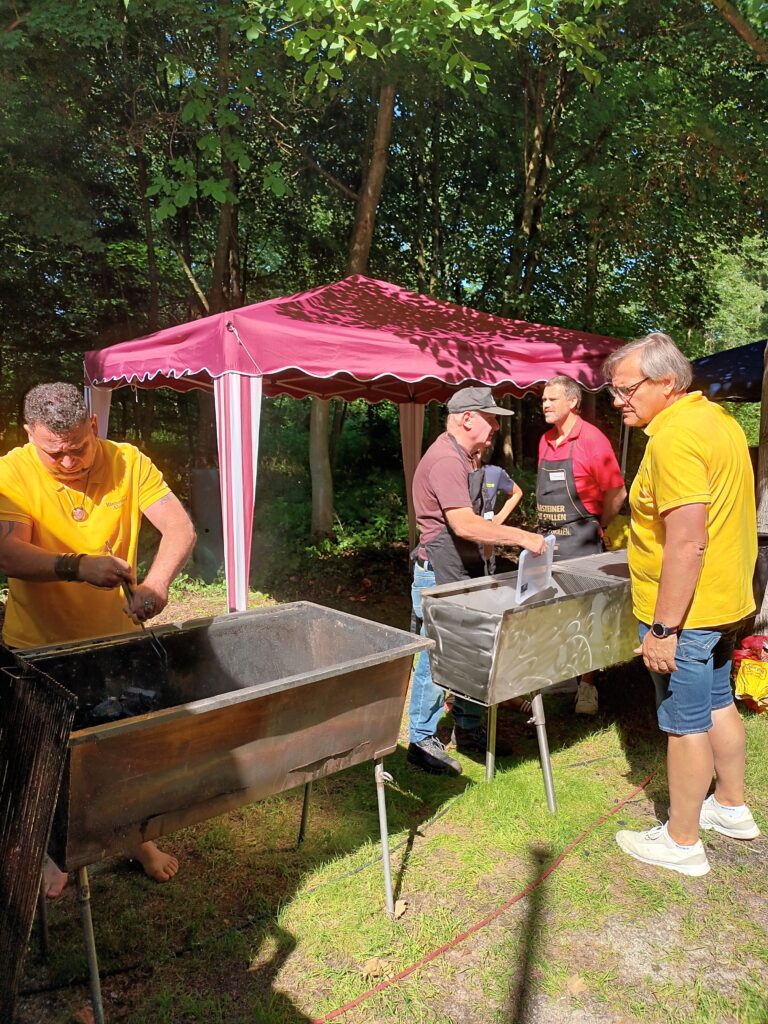 Grill vorbereiten