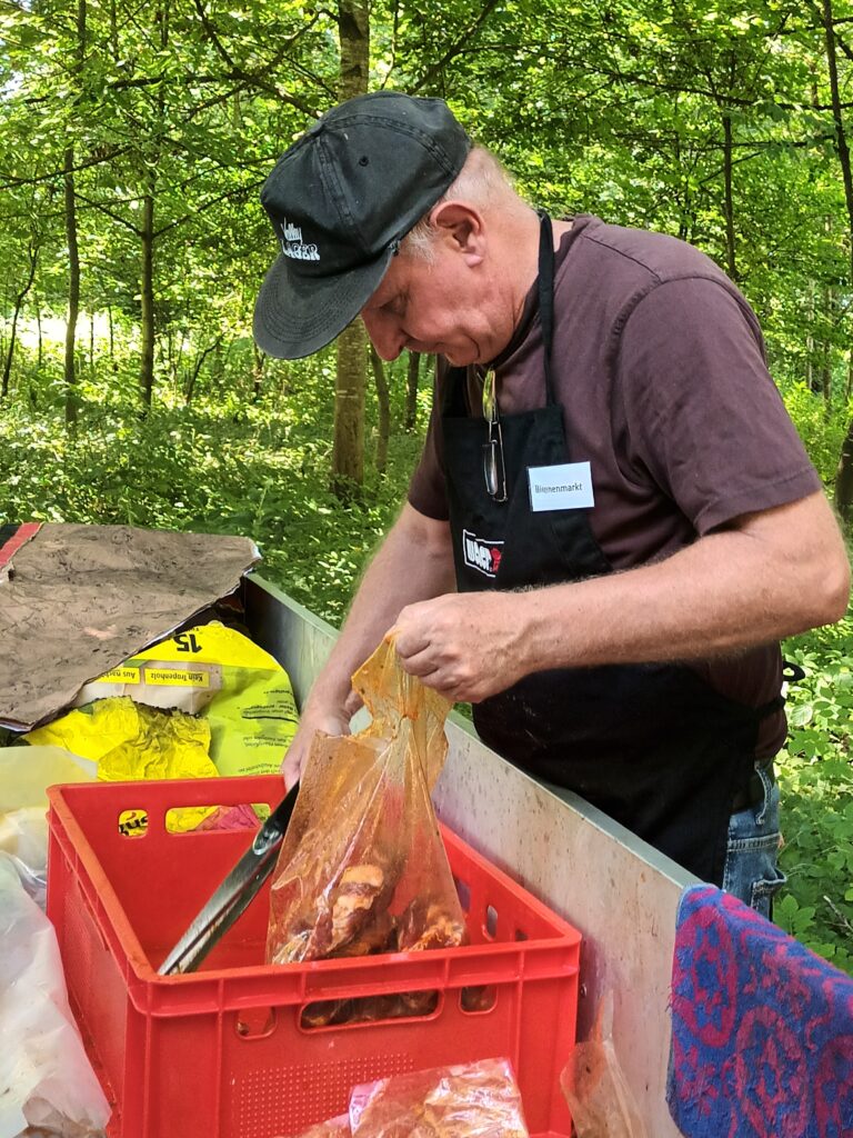 Fleisch herrichten